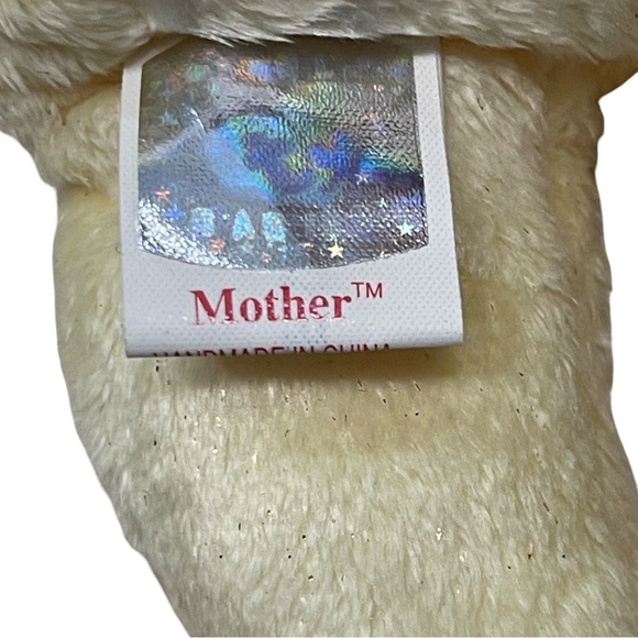 Ty Beanie Baby Bear with Swing Tag 8" Mother 2002 - Picture 5 of 6